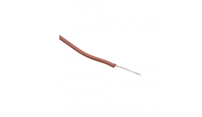 Montaažijuhe 0,23mm², pruun AWG24 UL1007/1569 30,5m