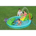 Bestway Crocodile Cove laste täispuhutav veemängukeskus ja bassein 2.24 m x 1.81 m x 72 cm
