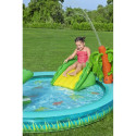 Bestway Crocodile Cove laste täispuhutav veemängukeskus ja bassein 2.24 m x 1.81 m x 72 cm