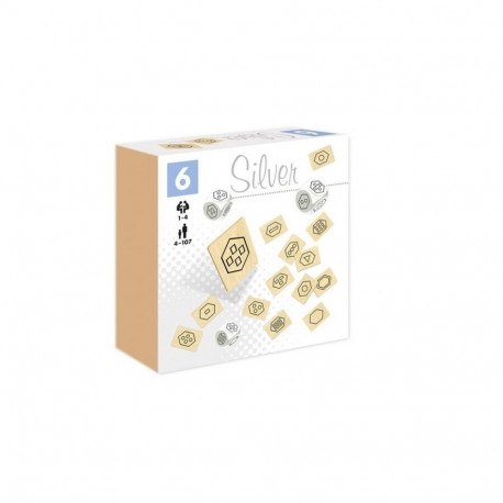 Pictogram Cubes 6 hõbedane 28768