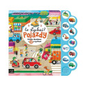 Sound book with 10 buttons. What's up? Vehicles.