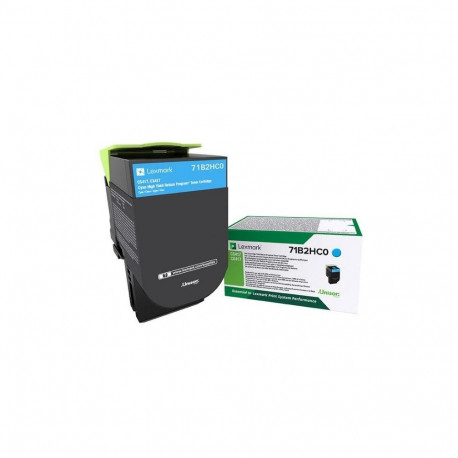 Lexmark toonerikassett 71B2HC0 1 tk originaal, tsüaan