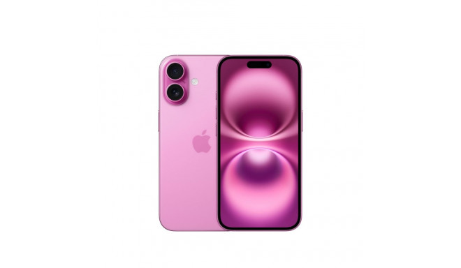 Apple iPhone 16 15,5 cm (6,1") kahe SIM-kaardiga iOS 18 5G USB Type-C 256 GB roosa