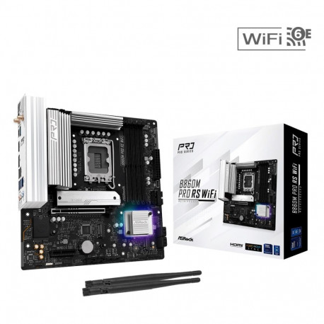 ASRock B860M Pro RS WiFi emaplaat