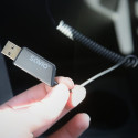 Savio TR-16 saatja AUX adapter käed-vabad funktsiooniga, Bluetooth 5.3, Google Assistant/Siri