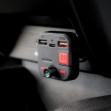 SAVIO FM saatja, Bluetooth 5.3, QC 3.0 laadija, LED ekraan, bassivõimendus, TR-15, must