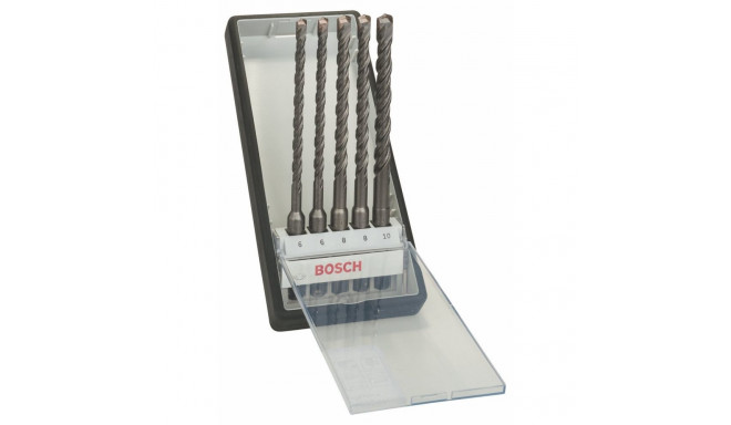 Bosch Hammer drill bit set plus 5 Robust Line 5 pieces