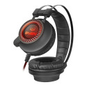 Sven Headphones with microphone AP-U840MV, black (USB, LED)