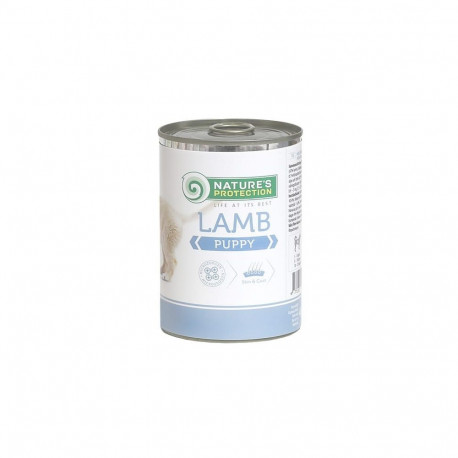 Wet Dog Food - NATURE'S PROTECTION Puppy With Lamb 400g