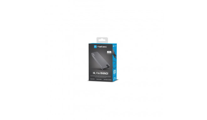 External Hard Drive Enclosure - Natec Rhino M.2 NVMe Aluminium