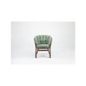 FURNIT SET OUT BROW/GRE ARMCHAIR/TABLE