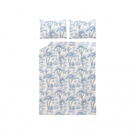 BED COV SET Tropical Eden SATEEN 200x220