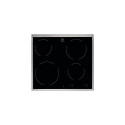 Electrolux HOC620X Black, Silver Built-in Ceramic 4 zone(s)
