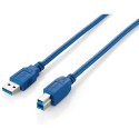 Equip USB 3.0 Type A to Type B Cable, 1.8m , Blue