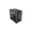 Antec C8 Curve Wood Full Tower Black, Transparent, Wood