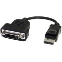 StarTech.com DisplayPort to DVI Adapter - Active DisplayPort to DVI-D Adapter/Video Converter 1080p 