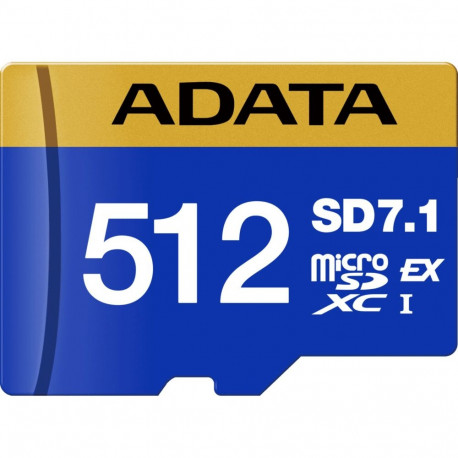 ADATA mSD EXPRESS SWITCH 2 512GB PCIe U3 C10 V30 lugemiskiirus: 800MB/s, kirjutamiskiirus: 700MB/s