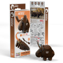 EUGY 3D Cardboard Model Kit - Moose