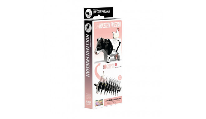EUGY 3D Cardboard Model Kit - Holstein Cow