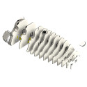 EUGY 3D Cardboard Model Kit - Polar Bear