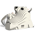 EUGY 3D Cardboard Model Kit - Polar Bear