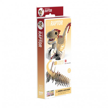 EUGY 3D Cardboard Model Kit - Raptor