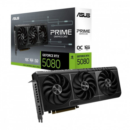 Graafikakaart GeForce RTX 5080 Prime OC 16GB GDDR7 256bit 3DP/HDMI