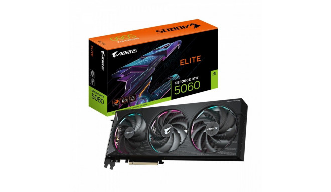 Graphics card AORUS GeForce RTX 5060 ELITE 8GB 128BIT GDDR7 HDMI/DP