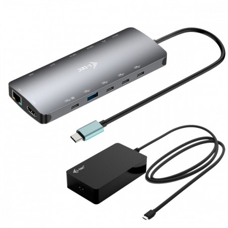 i-tec USB-C metallist Nano 3x ekraani dokkimisjaam (HDMI+U