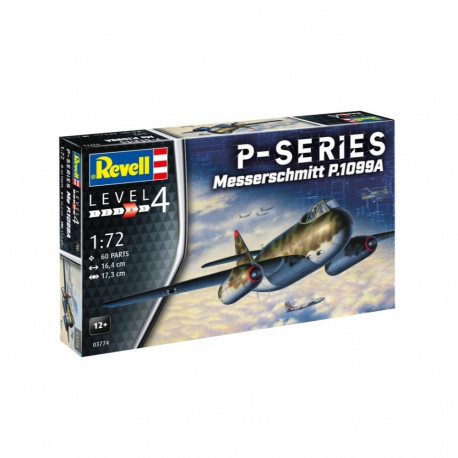 Plastic Model Kit - Messerschmitt P.1099A-P-SER 1/72 Scale
