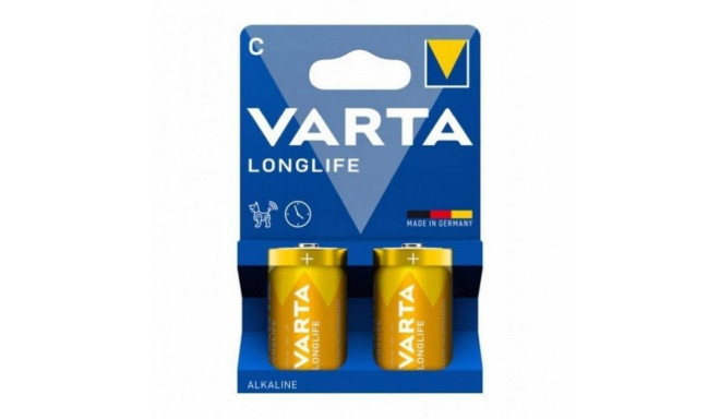 Alkaline battery R14(typeC) longlife 2 pieces