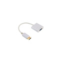 Gembird adapter displayport 1.1-VGA kaablil valge