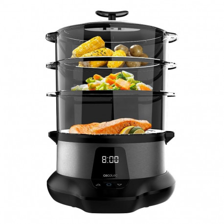 Cecotec Food Steamer | Vapovita 3000 Pro | 1000 W | Number of baskets 3