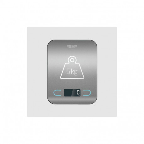 Cecotec Kitchen Scale | CookControl | Maximum weight (capacity) 5 kg | Graduation 1 g | Display type