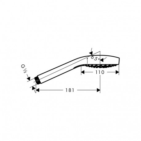 Hand shower Hansgrohe Croma Select S 26803400