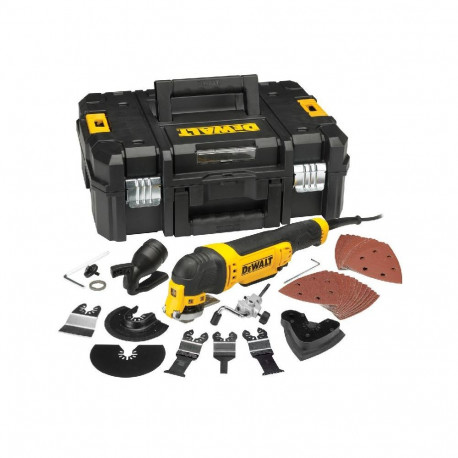 DEWALT MULTIFUNCTION TOOL 300W DWE315KT SDS +37 pcs. ACC TSTAK