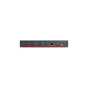 Lenovo ThinkPad Hybrid USB-C koos USB-A dokk, max 2 ekraani, USB-C dokk, Ethernet LAN (RJ-45) port 1