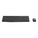 Logitech | MK235 | Keyboard and Mouse Set | Wireless | Mouse included | Batteries included | US | Bl