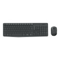 Logitech | MK235 | Keyboard and Mouse Set | Wireless | Mouse included | Batteries included | US | Bl