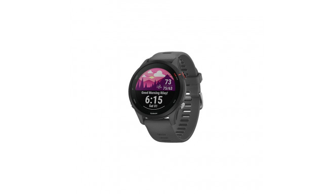Garmin Forerunner 255 GPS 33mm grafiitrihm - tume must spordikell