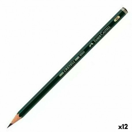 Pliiats Faber-Castell 9000 Ökoloogiline Kuusnurkne 4B (12 Ühikut)