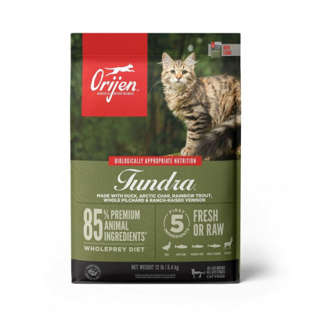 Kassitoit Orijen Tundra Täiskasvanu Part 5,4 kg