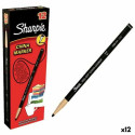 Marker Sharpie China Püsiv Must 12 Tükid, osad (12 Ühikut) (1 Ühikut)