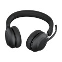 JABRA Evolve2 65 UC stereo on-ear Bluetooth juhtmevaba USB-A mürasummutav must kõrvaklapid