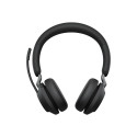 JABRA Evolve2 65 UC stereo on-ear Bluetooth juhtmevaba USB-C mürasummutav must peakomplekt
