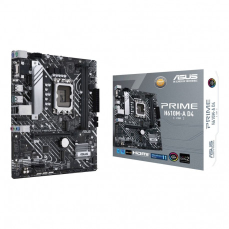ASUS emaplaat PRIME H610M-A D4-CSM Intel H610 LGA 1700 micro ATX