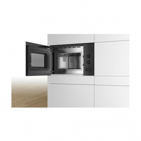 Bosch Serie 4 BFL520MB0 microwave Black Solo microwave Built-in 20 L 800 W