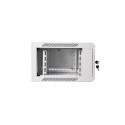 Seinale kinnitatav võrgukapp 19" 4U rack 600x450, täisuks, hall, jagamata, kokkupandud, 60kg