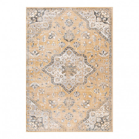 Carpet ZOE-1, 133x190cm, golden/beige