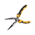 Long Nose Pliers 8" Deli Tools EDL2108 (yellow)